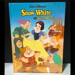 WALT DISNEY SNOW WHITE & THE SEVEN DWARFS BOOK 90s
